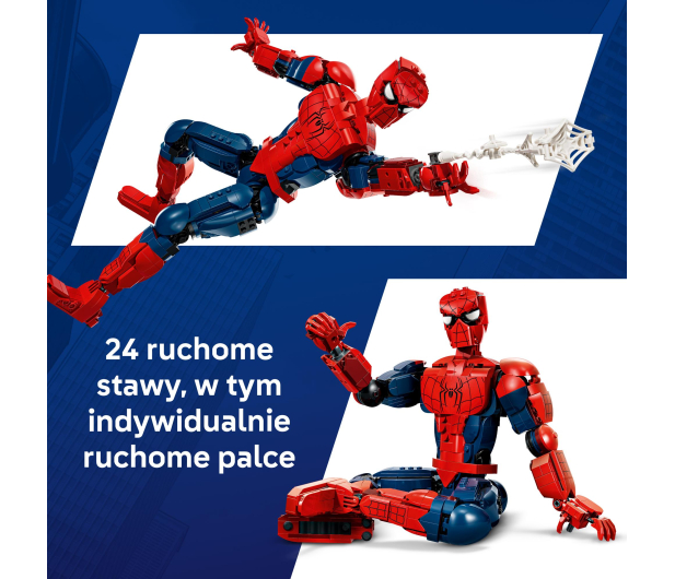 LEGO SUPER HEROES 76346 Figurka Spider-Mana - 1529853 - zdjęcie 5